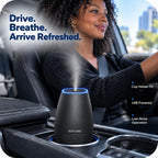 USB Portable Aromatherapy Diffuser, 7-Color LED, for Car & Office