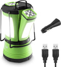LE LED Camping Lantern Rechargeable, 600LM, Detachable Flashlight, Camping Essentials, Perfect Lantern Flashlight for