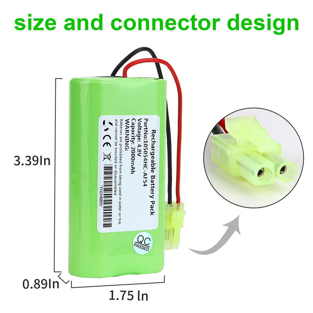 Replacement Battery for Twinbird HC-AF54 HC-E221 105054 Vacuum Cleaner