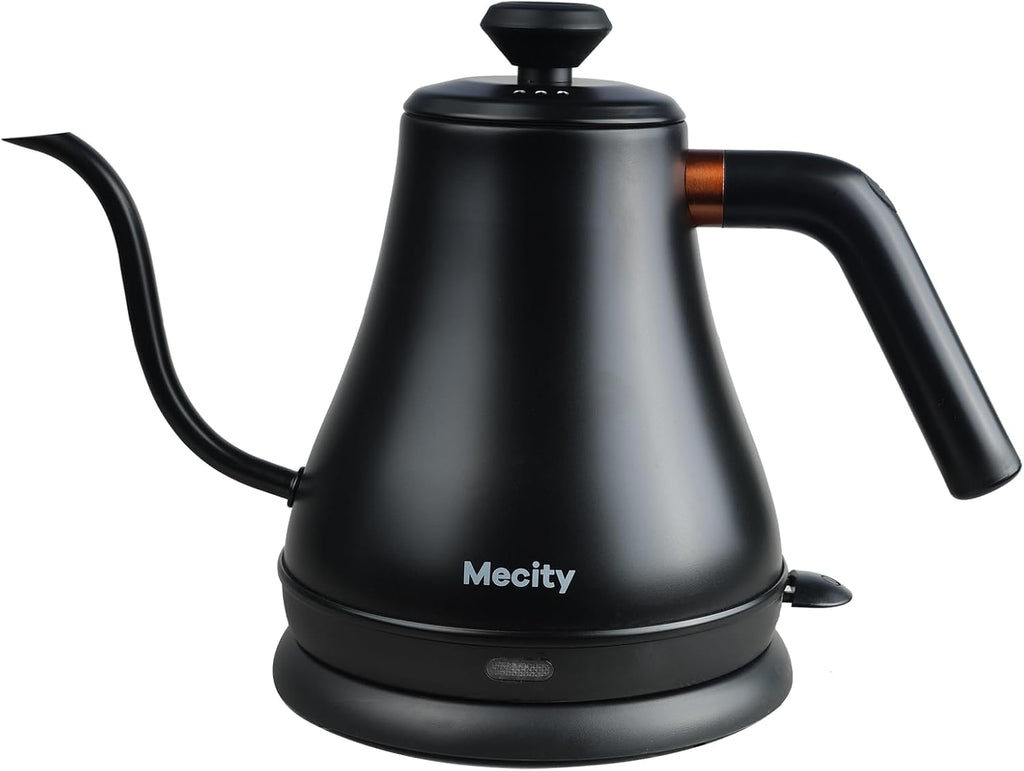 Electric Kettle Gooseneck Water Kettle Stainless Steel Tea Kettle Water Boiler Fast Heating, Auto Shut Off, 27 fl oz
