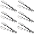 Serving Tongs,Buffet Tongs, ACAUTO Stainless Steel Food Tong Serving Tong Small Serving Tongs Stainless Steel Mini