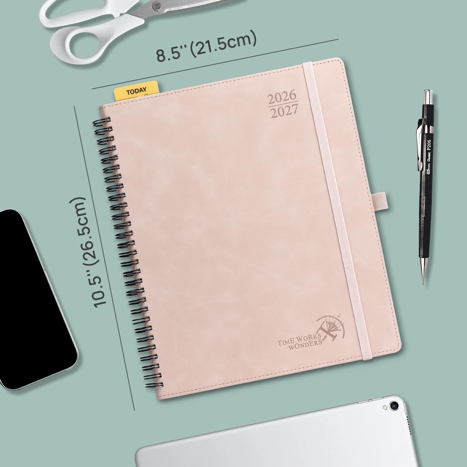 Weekly Planner 2026-2027 (July 26-June 27), Large-8.5" x 10.5", Academic Agenda 2026-2027 Calendar Notebook Planner