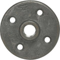 Anvil 8700163903, Malleable Iron Pipe Fitting, Floor Flange, 3/4" NPT Female, Black Finish
