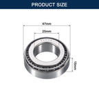 HIPicco 32005 Tapered Roller Bearing Cone and Cup Set