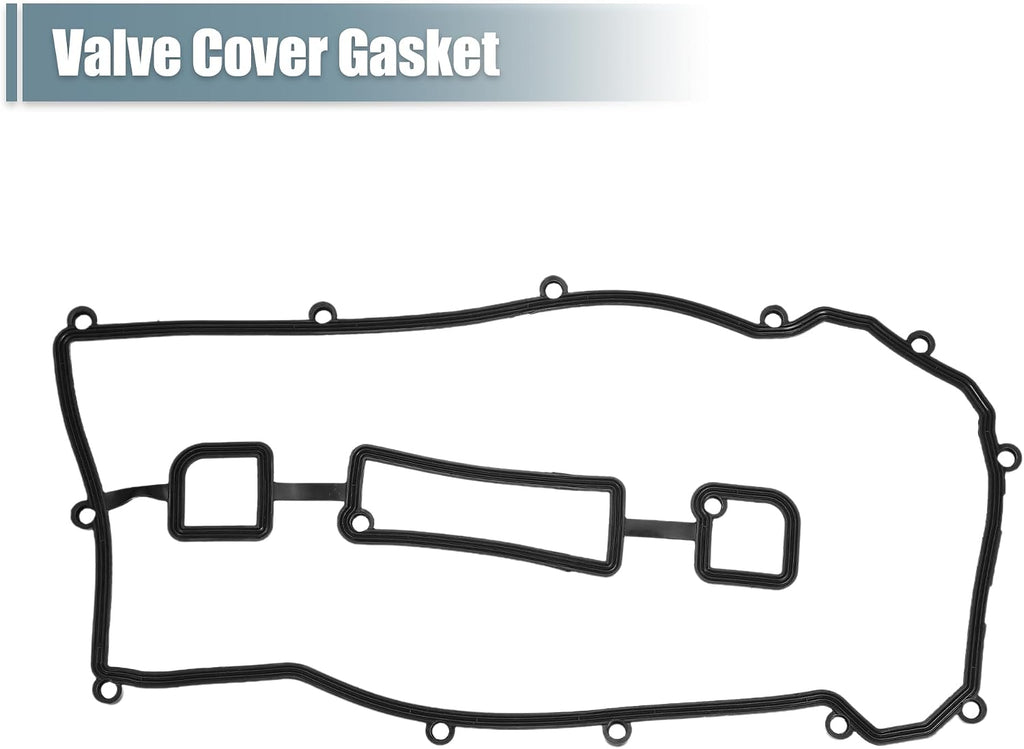 uxcell LF1410230 Engine Valve Cover Gaskets for Mazda 6 02-07 Black Rubber