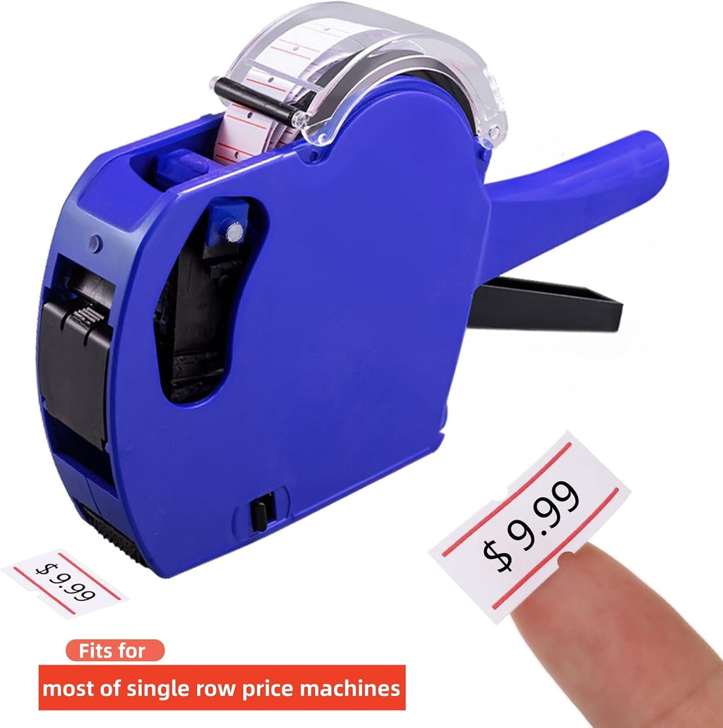 30000 Pcs Price Gun Labels Paper, 60 Rolls Pricemarker Label Stickers Fit Most of Price Tag Machines(Mx-5500, M5500