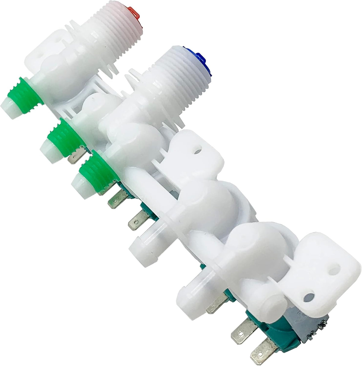 Washer Water Inlet Valve Assembly For Samsung WA48H7400AP/A2 WA48H7400AW/AA WA48H7400AW/A2 WA50F9A7DSP/A2 WA52M7750AV/A4 WA50K8600AV/A2 WA54M8750AV/A4 WA45H7200AW/A2 WA50F9A6DSW/A2 WA48J7700AW/A2