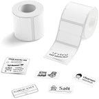 2 Roll Thermal Labels for B1/B21/B31/B3S, 1.2'' x 0.6'' x 2, White
