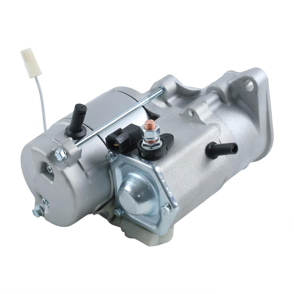 YQABLE 12V 9T Starter Motor 6691621 5002731 6688372 Compatible with Kubota Engine D722 for Bobcat Excavator 418 E08 E10 E10Z E17 E17Z E19 E20 E20Z E26 E27Z 321 323 E14 E16