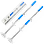 2-Pack 48 Inch Long Handle Stretch Wrap Dispenser Tool