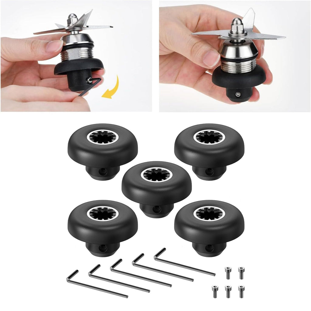 PLCPDM 5PCS Disk Socket Set Compatible 891 802 Blenders Part for Professional Series 750 Replacement