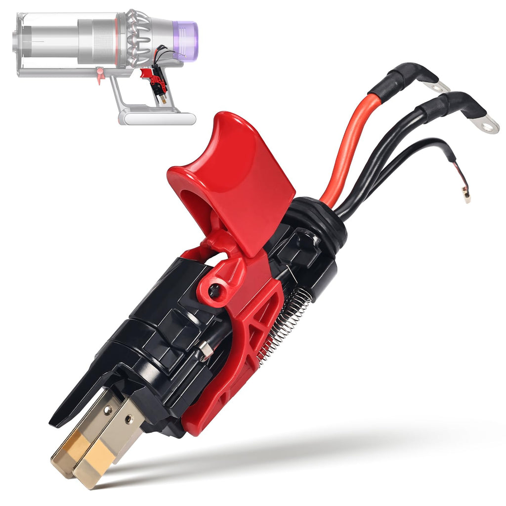 Plastic Trigger Switch Assembly Compatible with Dyson V11 Outsize （SV16）Vacuum Cleaner, Power Button Replacement Parts