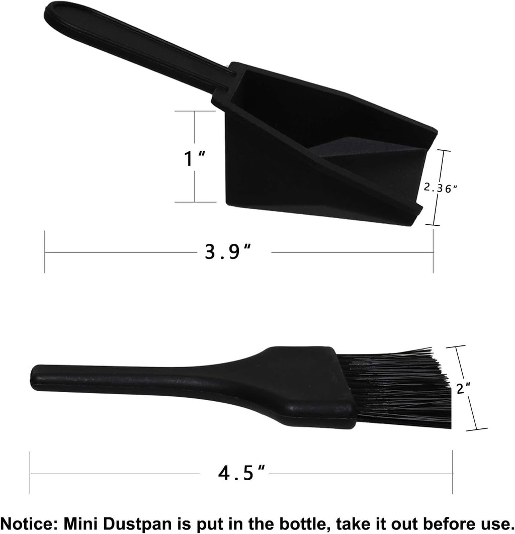 Shuffleboard Pucks w/ 2 Cans Shuffleboard Wax, Mini Dustpan and Brush for Shuffleboard Table, Complete Shuffleboard