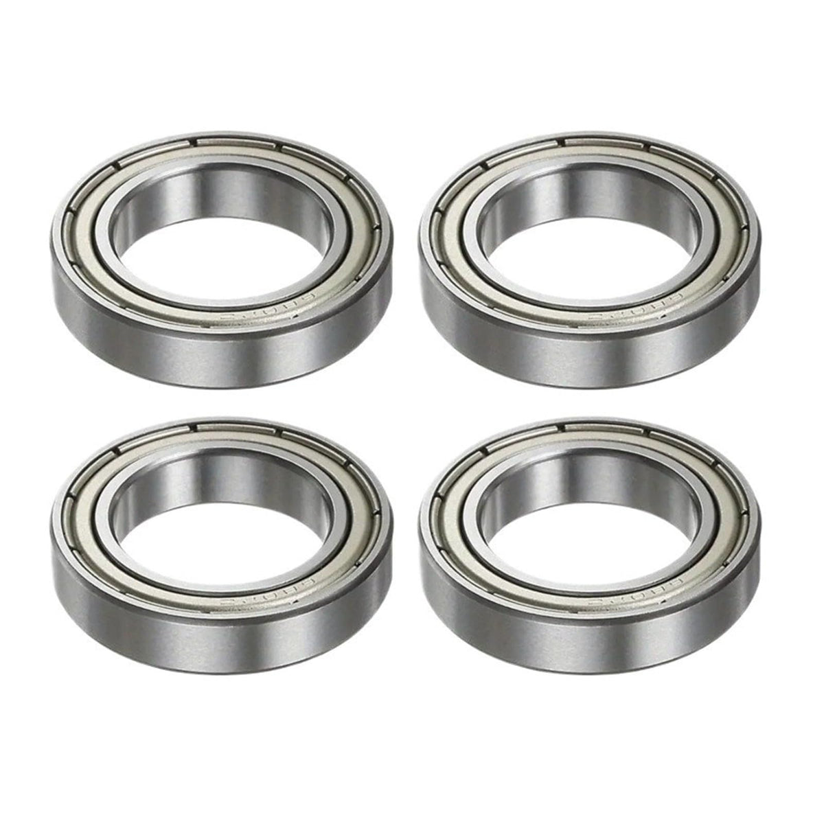 4Pcs 6802ZZ Deep Groove Ball Bearing