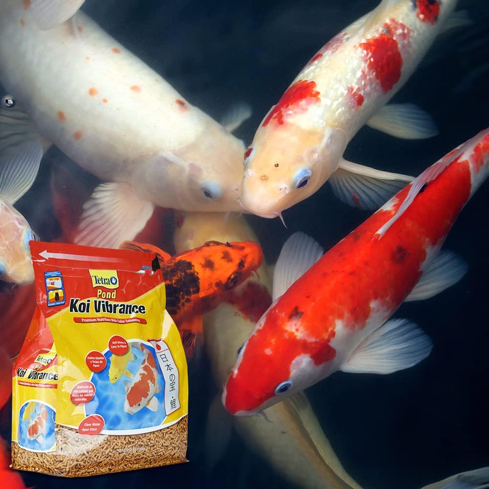 Pond Koi Vibrance Soft Sticks, Floating Pond Fish Food, 5.18 lbs