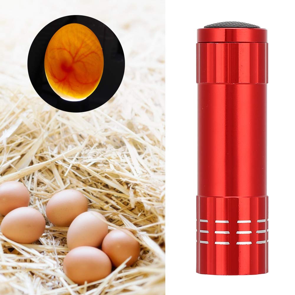 Egg Candler, Cool Light Portable Egg Candling Lamp with High Intensity Light, for Chicken, Goose, Duck, Eggs