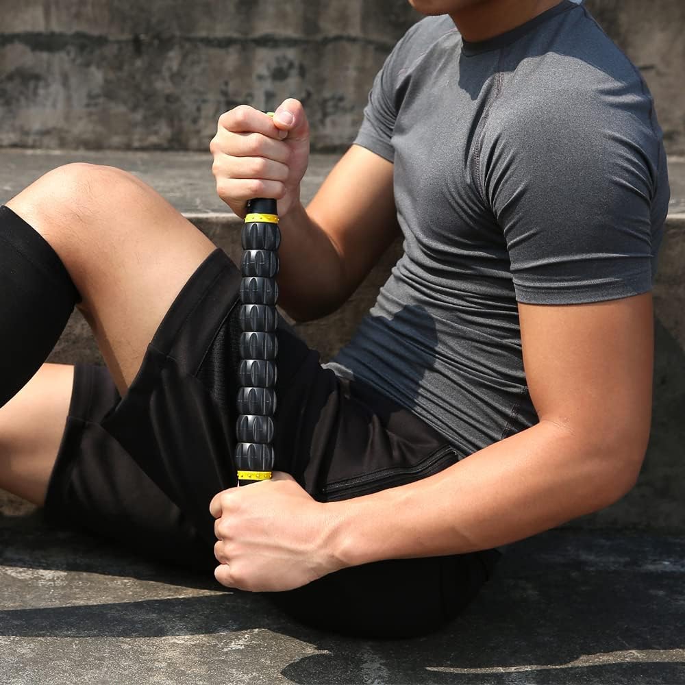 Muscle Roller Stick for Athletes- Body Massage Sticks Tools-Muscle Roller Massager for Relief Muscle