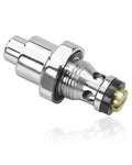 21-302L Low Lead Button Valve Assembly Compatible with Krowne Faucet Parts, Applies to All Pre-Rinse Spray Heads, Knee Valves, And Foot Valves 2.6" Length, Thread Diameter 0.8"