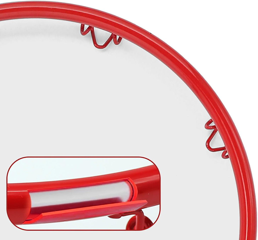 Basketball Hoop, Dream Travel Basketball Rim Goal Wall Mounted Indoor Outdoor Hanging Basketball Hoop