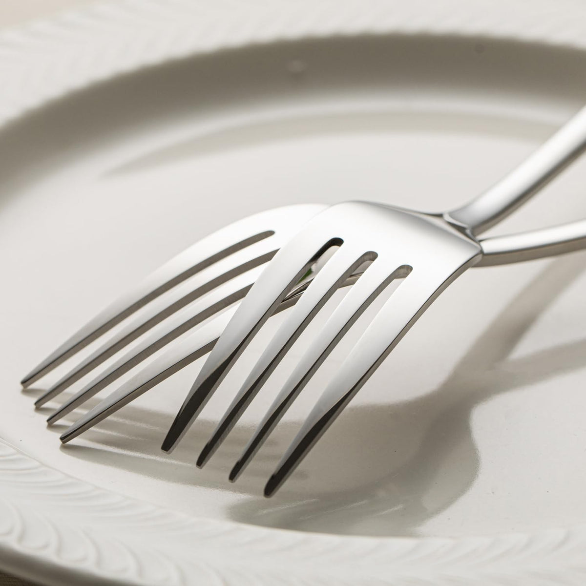 Forks 12 Piece Dinner Forks Set, 18/10 Stainless Steel, 8.18 Inch