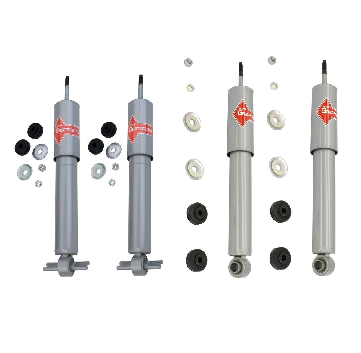 Front & Rear Shock Absorbers For Chevrolet Corvette 1989-1996