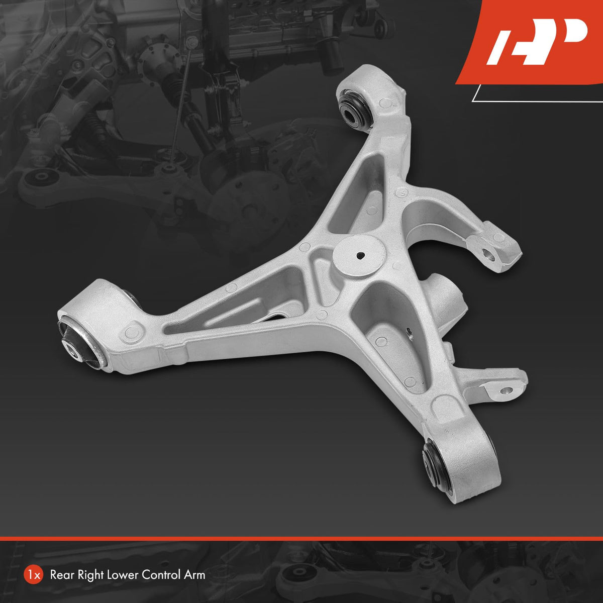 A-Premium Rear Right Lower Control Arm with Bushing, Compatible with Jaguar
