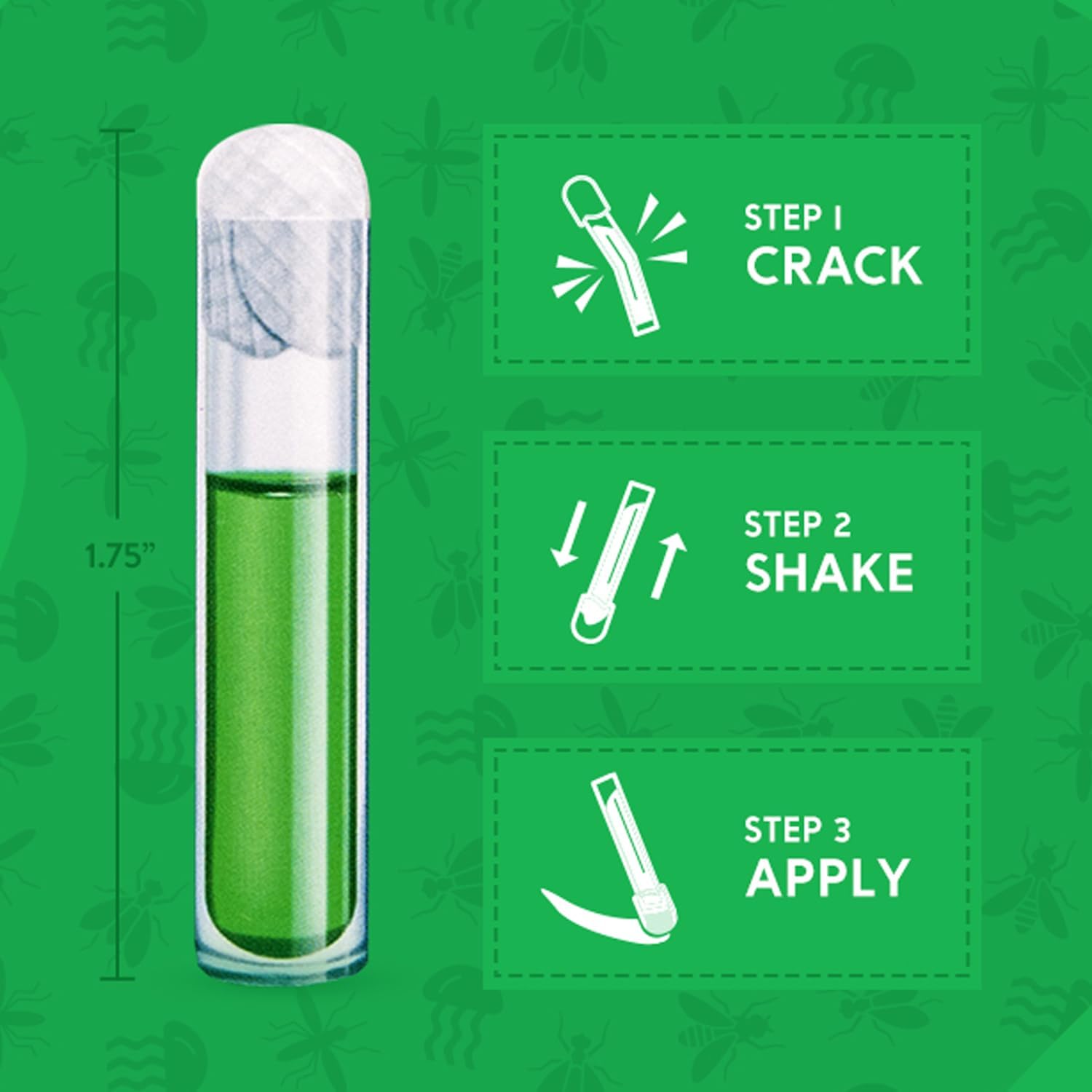 First Aid Anesthetic Swabs, Instant Pain + Itch Relief from Bee Stings and Bug Bites, First Aid Kit Refill Supplies