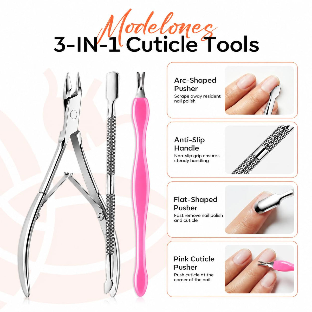 Cuticle Remover, Nail Kit Cuticle Trimmer Pusher Remover Liquid