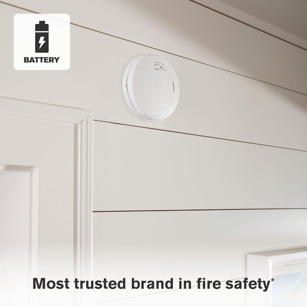 SMCO210, 10-Year Sealed Battery Combination Smoke & Carbon Monoxide Alarm with Slim Profile Design, 1-Pack