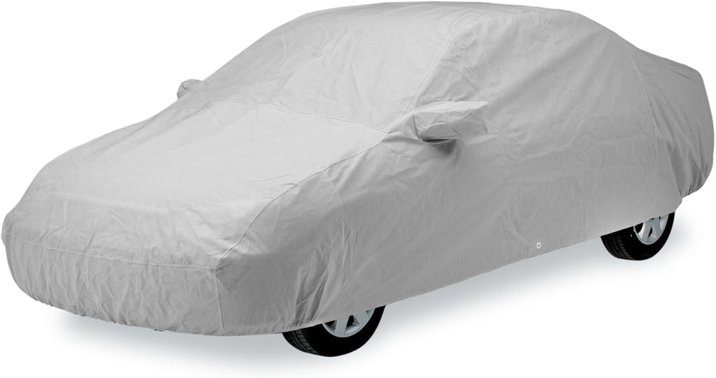 Custom Fit Polycotton Series Vehicle Cover, Gray