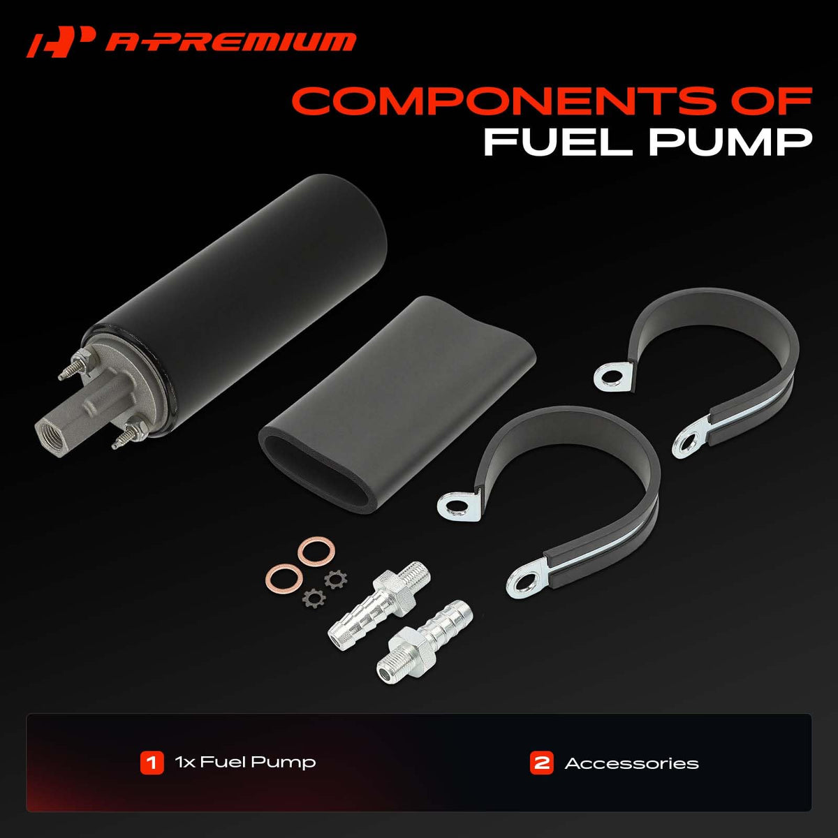 A-Premium High Flow Universal External Pump 255LPH