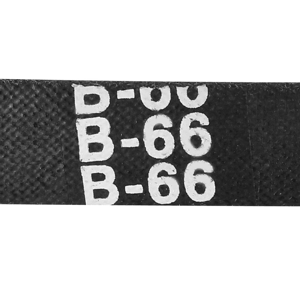 uxcell B-66 V-Belts 66" Inner Length, B-Section Rubber Drive Belt
