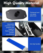 Upgraded Brake Caliper Compression Tool 4 in 1 Universal Caliper Piston Compressor Tool with 4 Brake Caliper Hangers