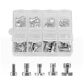 35-Piece Stainless Steel Camera Screws Screw Set with Case- 6389