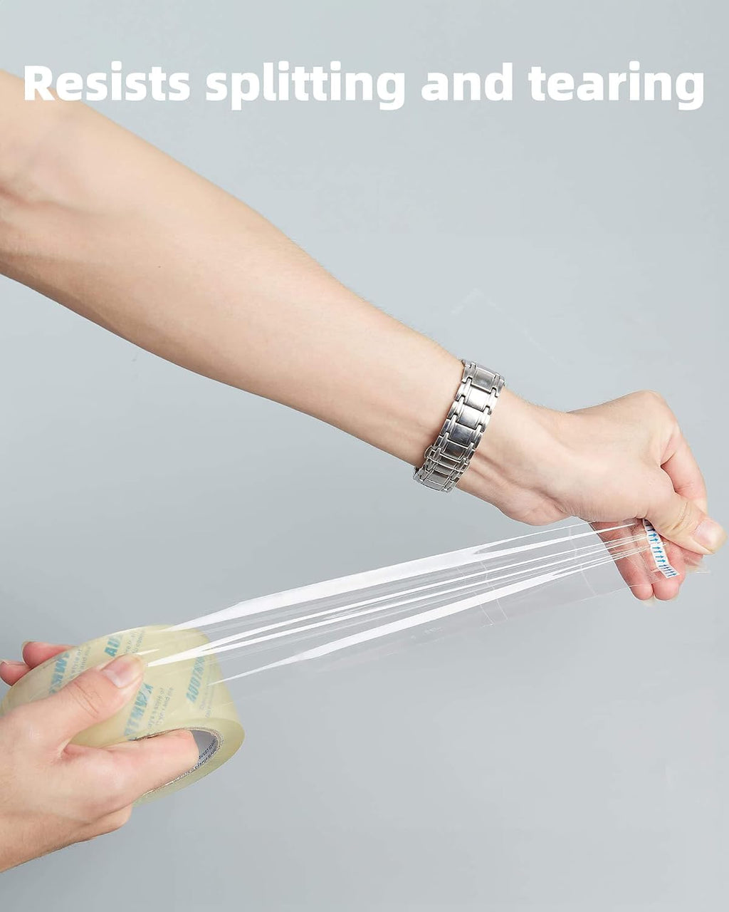 Packing Tape Refills, Clear, 1.88" x 60 yds, 2 Rolls | Packaging Tape Heavy Duty Designed for Moving, Shipping and