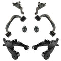 TRQ Front Suspension Kit Front Upper & Lower Control Arms Ball Joints 8pc