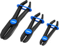 Hose Pinch Off Pliers, 3 Piece Long Reach Hose Clamp Pliers Set for Flexible Hoses Brake Coolant Radiator Vacuum Fuel