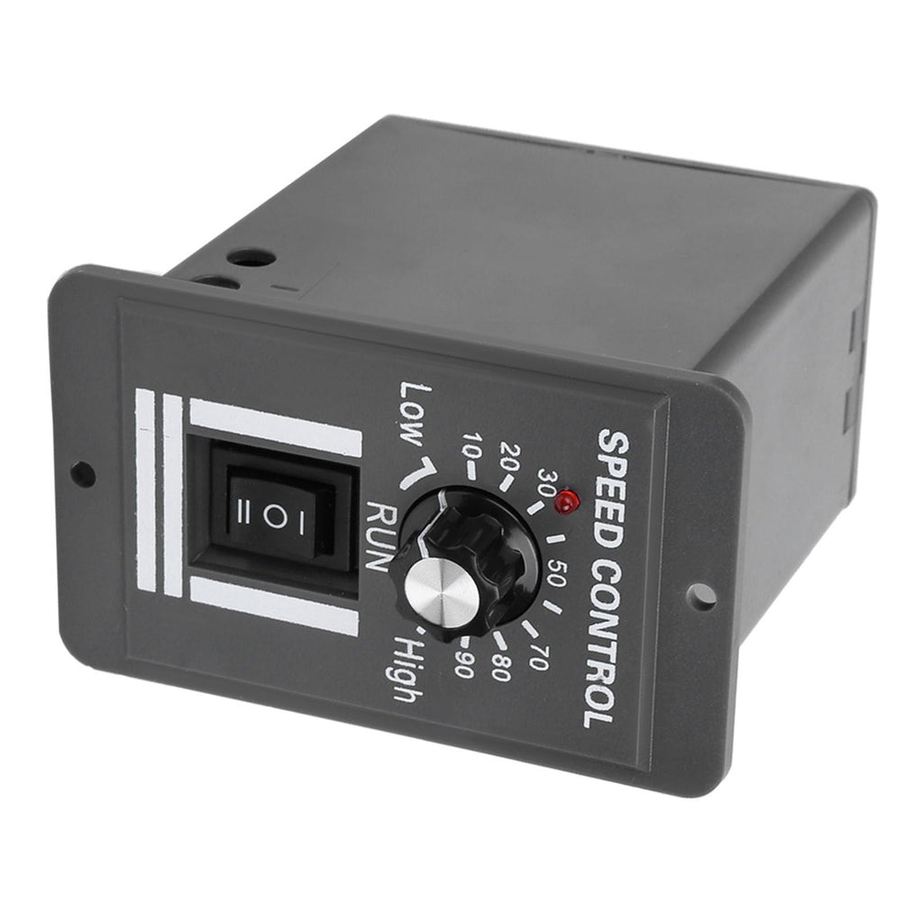 Chazcool 12V Fan Controller, 12V-60V/20A DC Motor Speed Controller