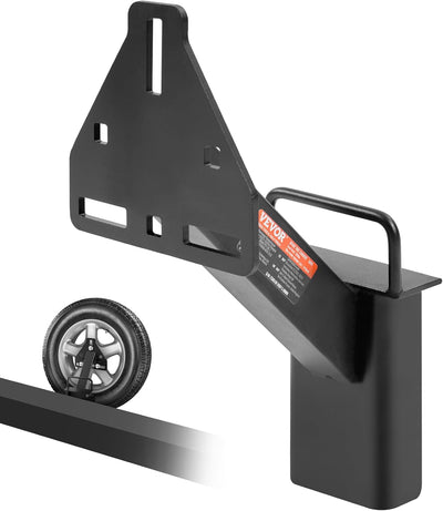 Spare Tire Carrier, Trailer Spare Tire Mount, 160 lbs Capacity, Utility Trailer Accessories Fits Most 4 & 5 & 6 & 8