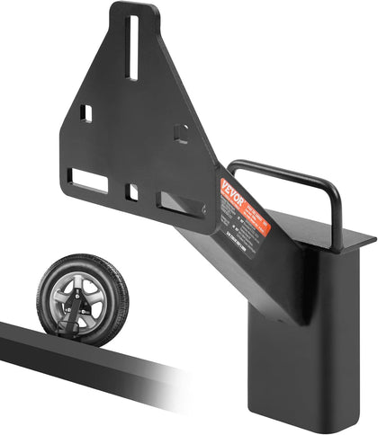 Spare Tire Carrier, Trailer Spare Tire Mount, 160 lbs Capacity, Utility Trailer Accessories Fits Most 4 & 5 & 6 & 8