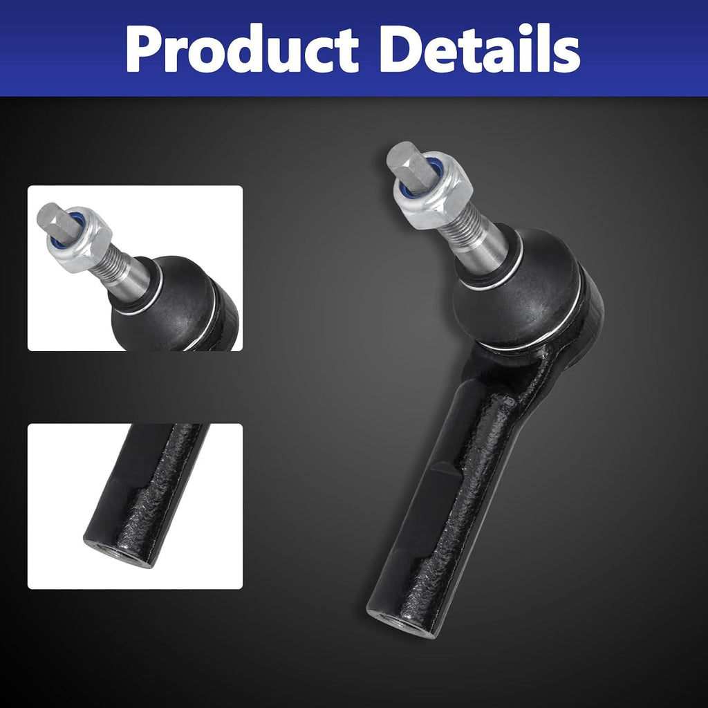 4Pcs Front Tie Rods Kit Fits for CHRYSLER 300 2011-2014