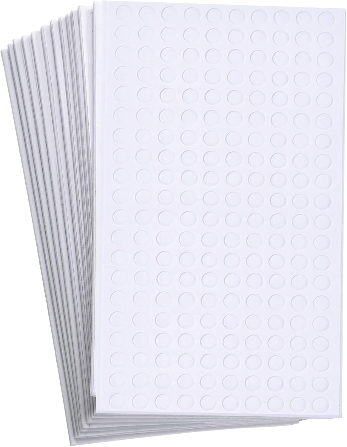 2400 Pcs Foam Dots Double Sided 3D Adhesive 0.47 Inch, 0.24 Inch