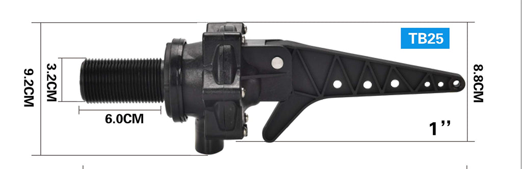 IMXMI 1" Tankbuddy Valve PumpBuddy High Flow Float Valve 25mm