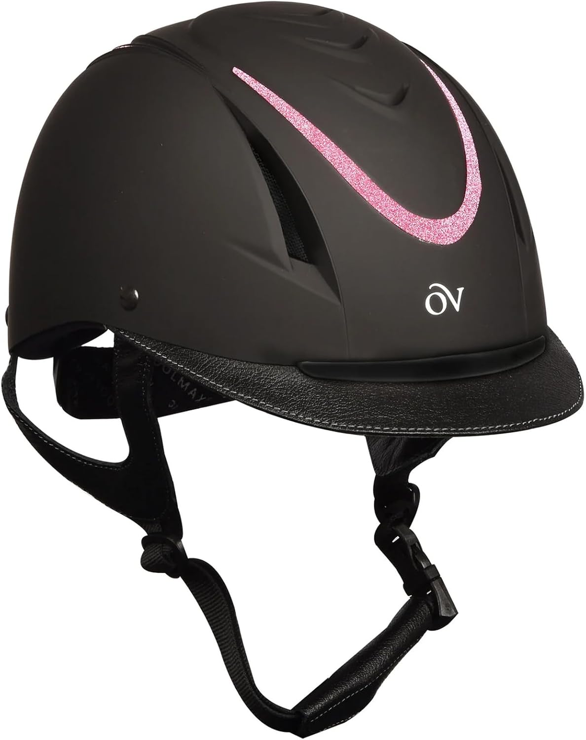 Unisex Z-6 Glitz II Riding Helmet - Durable Adjustable Equestrian Safety Helmet w/Removable Liner & High-Flow Vents