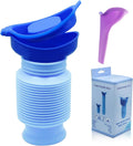 750ML Emergency Urinal, Pedestal Urinal, Pocket Toilet for Men Women, Pee Bottles with Sealed Lid Collapsible
