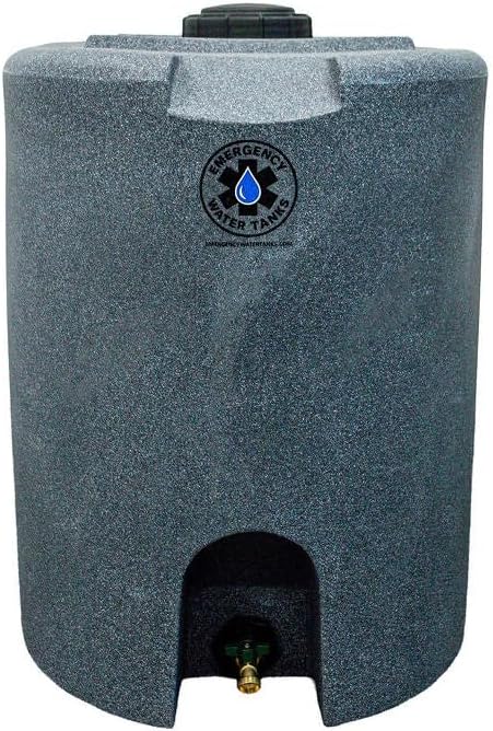 55 Gallon Stackable Emergency Water Storage Tank – Food Grade BPA-Free Water Container for Long-Term Home
