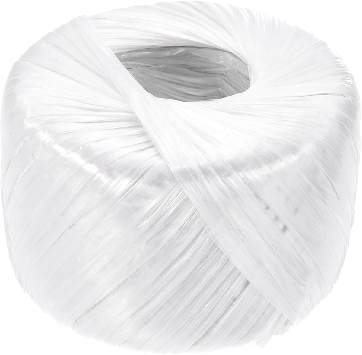 Polyester Nylon Plastic Rope Twine 100m/328ft Cord White