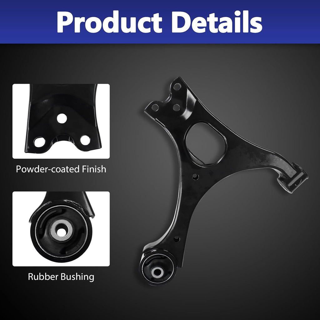 Suspension Kit 6 Pcs Front Lower Control Arm with Ball Joint