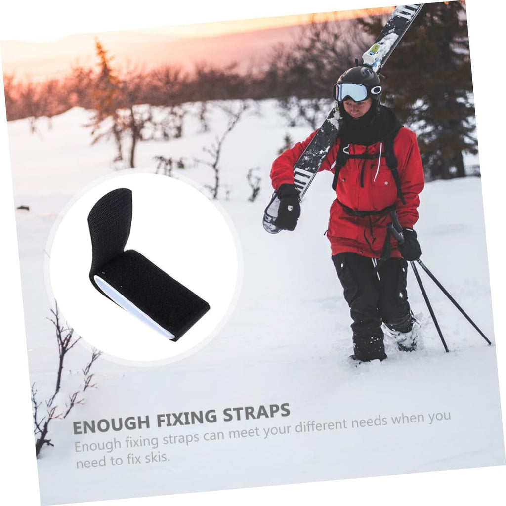 2pcs Snowboard Carrying Straps -wear Fixing Tape for Securely Transporting Snowboards and Skis for Sleds and Outdoor