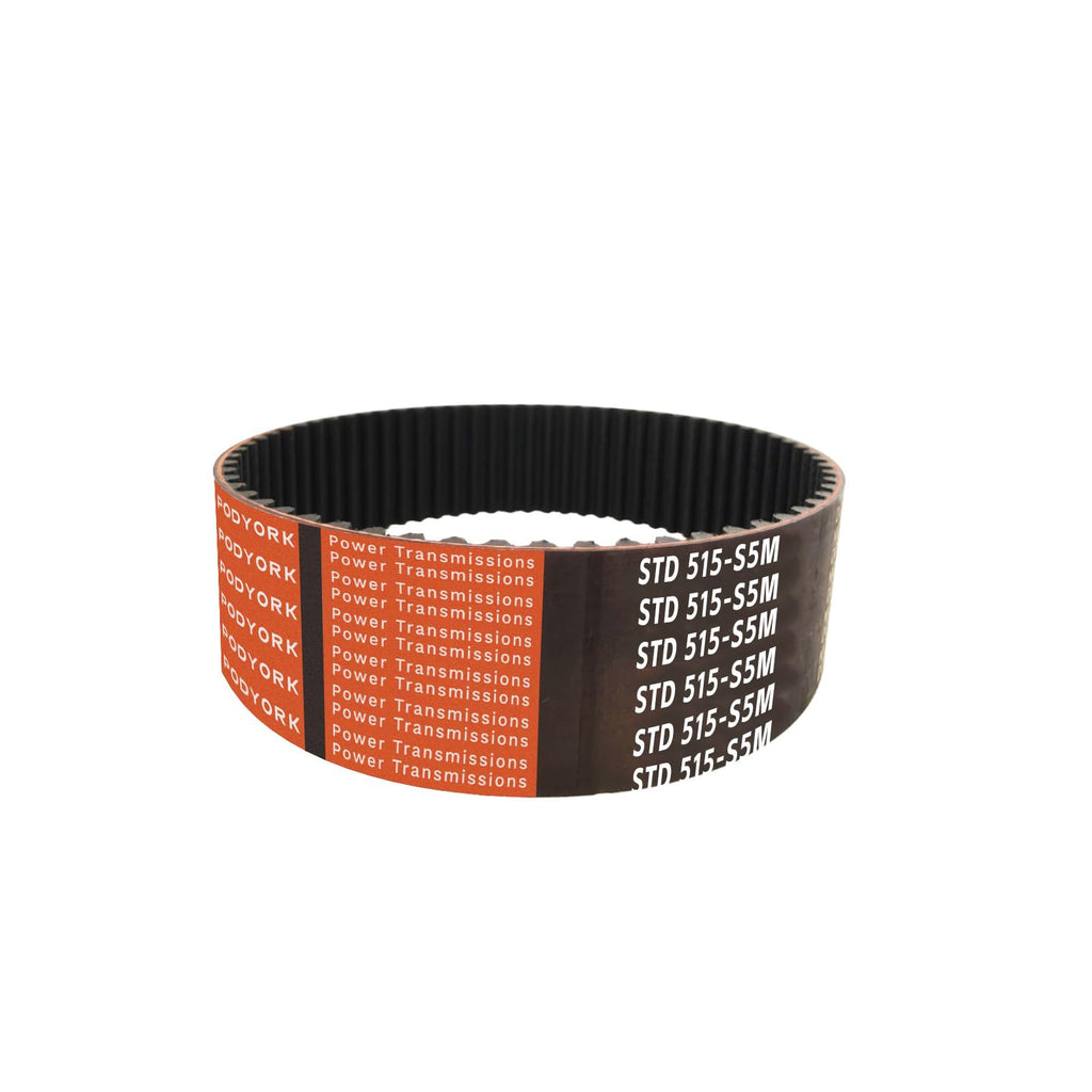 PODYORK STD S5M-515 10mm Timing Belt 1-Pack Closed Loop for CNC Router